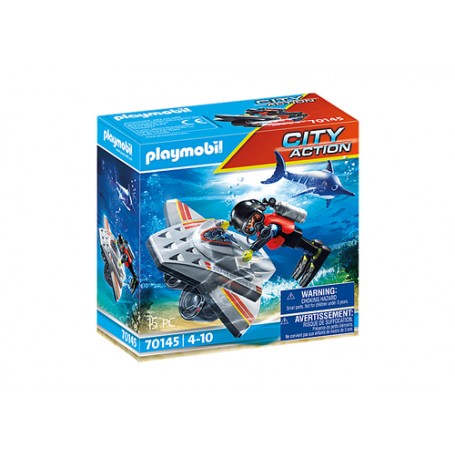 Playmobil City Action 70145 set di action figure giocattolo (70145)