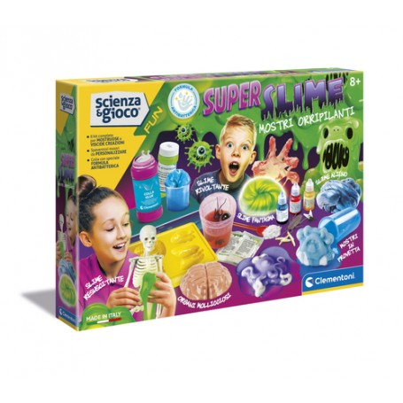 Clementoni Scienza e Gioco Fun - Super Slime Mostri orripilanti (19253)