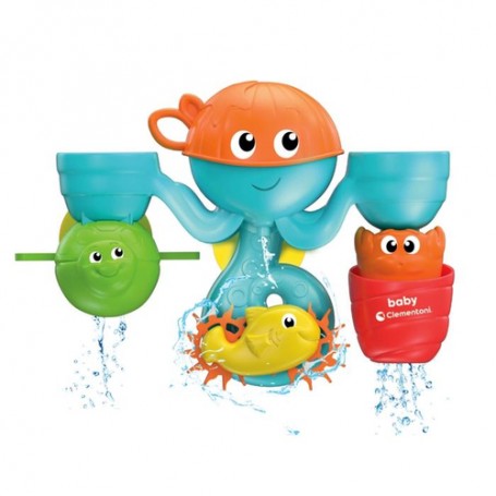 Baby Clementoni 17458 giocattolo per il bagno Set da gioco per vasca Multicolore (17458)