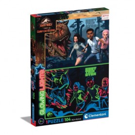Clementoni JURASSIC WORLD Puzzle di contorno 104 pz (27557)