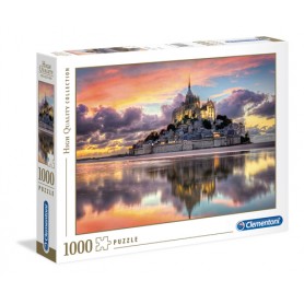 Clementoni Le magnifique Mont Saint-Michel Puzzle da pavimento 1000 pz (39367)