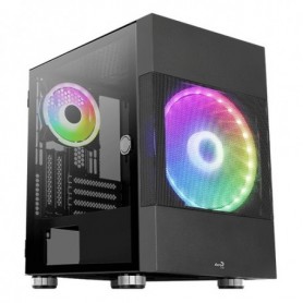 Aerocool Atomic Mini Tower Nero (ATOMIC-G-BK-V2)