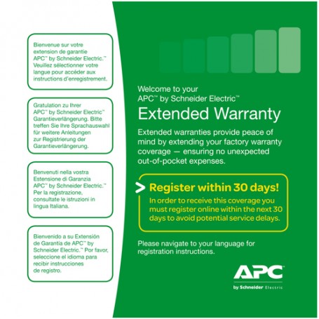 APC WBEXTWAR1YR-AC-02 estensione della garanzia (WBEXTWAR1YR-AC-02)