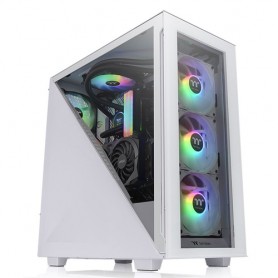 Thermaltake Divider 300 TG Snow ARGB Midi Tower Bianco (CA-1S2-00M6WN-01)