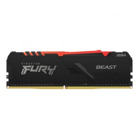 Kingston Technology FURY Beast RGB memoria 8 GB 1 x 8 GB DDR4 3600 MHz (KF436C17BBA/8)