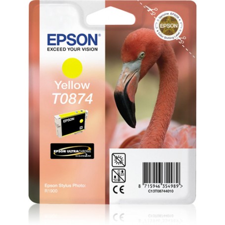 Epson Flamingo Cartuccia Giallo (C13T08744010)