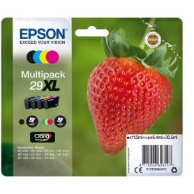 Epson Strawberry Multipack Fragole 4 colori Inchiostri Claria Home 29XL (C13T29964022)