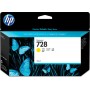 HP Cartuccia inchiostro giallo DesignJet 728, 130 ml (F9J65A)