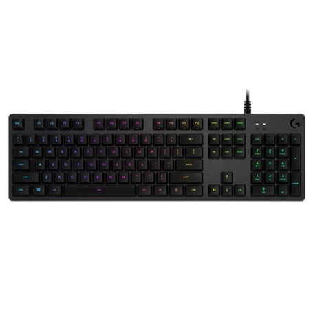 Logitech G G512 CARBON LIGHTSYNC RGB Mechanical Gaming Keyboard with GX Brown switches tastiera USB QWERTY Italiano (920-009343)