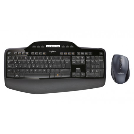 Logitech Wireless Desktop MK710 tastiera RF Wireless QWERTY Italiano Nero (920-002431)
