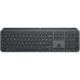 Logitech MX Keys Advanced Wireless Illuminated Keyboard tastiera RF senza fili + Bluetooth QWERTY Italiano Grafite (920-009409)