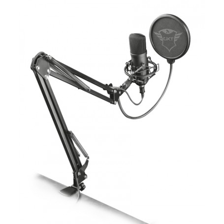 Trust GXT 252+ Emita Plus Nero Microfono da studio (22400)