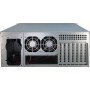 Inter-Tech 4U-4416L Supporto Nero, Argento (88887120)