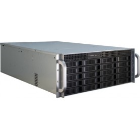 Inter-Tech IPC 4U-4420 Supporto Blu, Acciaio inossidabile (88887121)