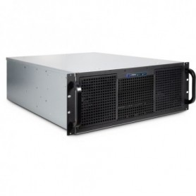 Inter-Tech 4U 40255 Supporto Nero, Grigio (88887304)