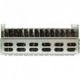 Inter-Tech 4F28 Supporto Nero, Argento (88887352)