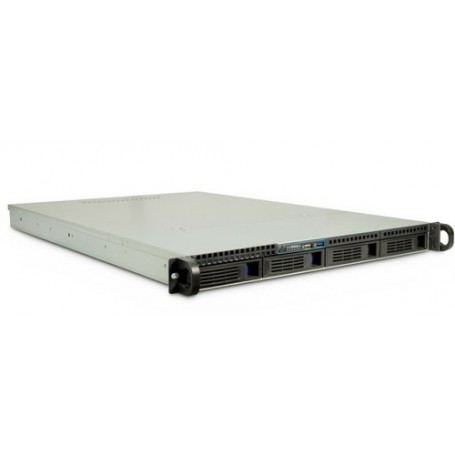 Inter-Tech IPC 1U-1404 Supporto Nero, Acciaio inossidabile (88887115)