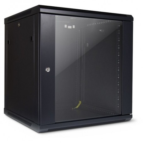 Inter-Tech SMA-6612 12U Da parete Nero (88887254)