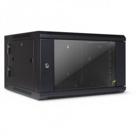 Inter-Tech SMB-6606 6U Da parete Nero (88887255)