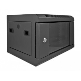 DeLOCK 43379 rack 4U Da parete Nero (43379)