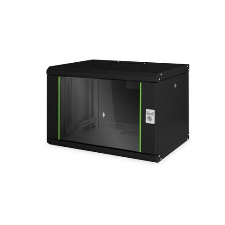 Digitus DN-19 07-U-SW rack 7U Da parete Nero (DN-19 07-U-SW)