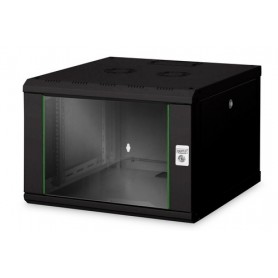 Digitus DN-19 07U-6/6-SW rack 7U Da parete Nero (DN-19 07U-6/6-SW)