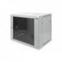 Digitus 19" 9U Wall Mounting Cabinet, Unmounted Da parete Grigio (DN-19 09-U-EC)