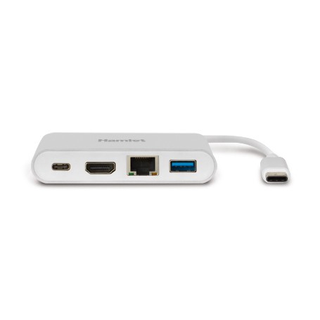 Hamlet HDKC-PD100 adattatore grafico USB 3840 x 2160 Pixel Bianco (HDKC-PD100)
