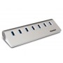 Hamlet 7 port usn 3.0 a 7 porte 5gbps con alimentatore (XUSB370MS)