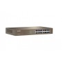 Tenda 16-port Gigabit Ethernet Switch Non gestito Blu (TEG1016D)