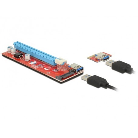 DeLOCK 41423 scheda di interfaccia e adattatore Interno PCI, SATA, USB 3.2 Gen 1 (3.1 Gen 1) (41423)