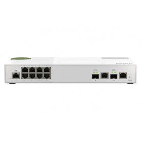 QNAP QSW-M2108R-2C switch di rete Gestito L2 Gigabit Ethernet (10/100/1000) Supporto Power over Ethernet (PoE) B (QSW-M2108R-2C)