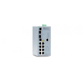 Allied Telesis IFS802SP/POE (W) Gestito Fast Ethernet (10/100) Supporto Power over Ethernet (PoE) Grigio (AT-IFS802SP/POE(W)-80)