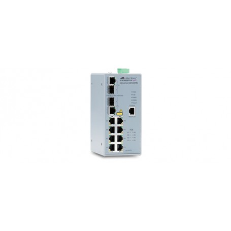Allied Telesis IFS802SP/POE (W) Gestito Fast Ethernet (10/100) Supporto Power over Ethernet (PoE) Grigio (AT-IFS802SP/POE(W)-80)