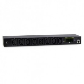 Inter-Tech SW-1681 unità di distribuzione dell'energia (PDU) 8 presa(e) AC Nero (88887235)