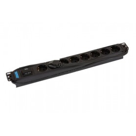Triton RAB-PD-X08-A1 protezione da sovraccarico Nero 8 presa(e) AC 230 V 2 m (RAB-PD-X08-A1)