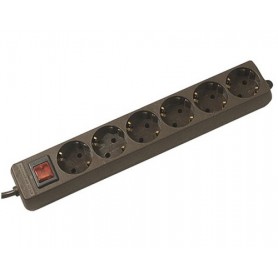 Bachmann Selly Nero 6 presa(e) AC 1,5 m (381.144S)