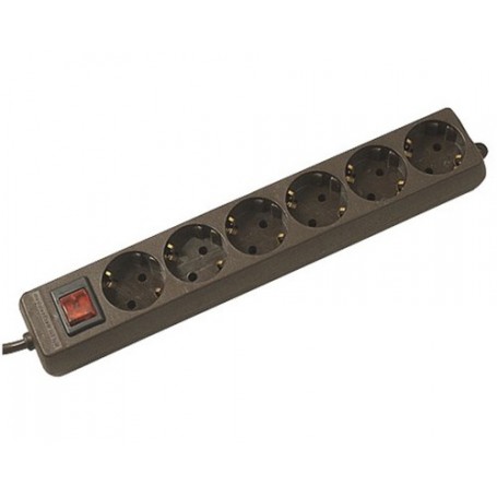 Bachmann Selly Nero 6 presa(e) AC 1,5 m (381.144S)