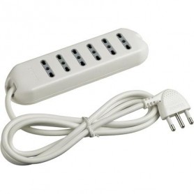 bticino 3631D prolunghe e multiple 6 presa(e) AC Interno Bianco (3631D)