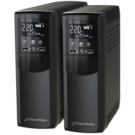 PowerWalker VI 1500 CSW IEC A linea interattiva 1,5 kVA 900 W 8 presa(e) AC (10121124)