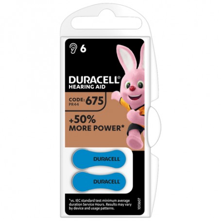 Duracell DU81 batteria per uso domestico Batteria monouso 675 Zinco-aria (DU81)
