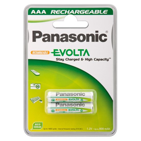 Wentronic AAA 750mAh NiMH 2-BL EVOLTA Batteria ricaricabile Nichel-Metallo Idruro (NiMH) (C307003)