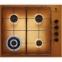 Electrolux EGS6414T piano cottura Ottone Da incasso Gas 4 Fornello(i) (949640599)