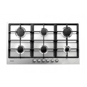 Candy Timeless PG960/1SXGH Acciaio inossidabile Da incasso 90.9 cm Gas 6 Fornello(i) (33801152)