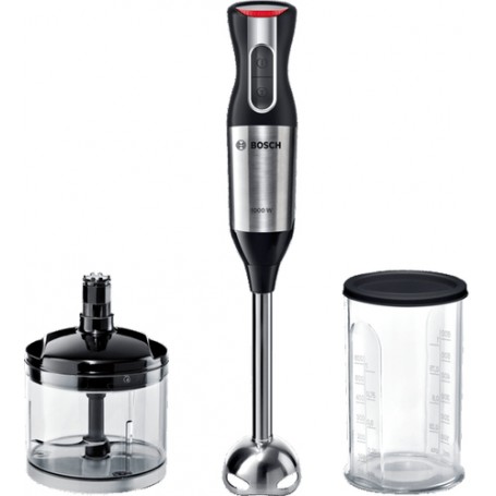 Bosch MS6CM6120 frullatore 0,6 L Frullatore ad immersione 1000 W Argento, Bianco (MS6CM6120)