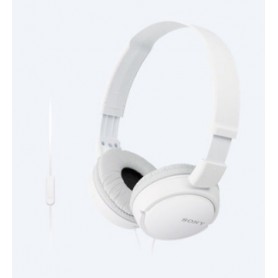 Sony MDR-ZX110AP Auricolare Cablato A Padiglione Musica e Chiamate Bianco (MDRZX110APW.CE7)