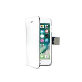 Celly Wally custodia per cellulare 11,9 cm (4.7") Custodia a libro Bianco (WALLY800WH)