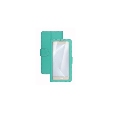 Celly Unica View custodia per cellulare 11,4 cm (4.5") Custodia a libro Turchese (UNICAVIEWLTF)