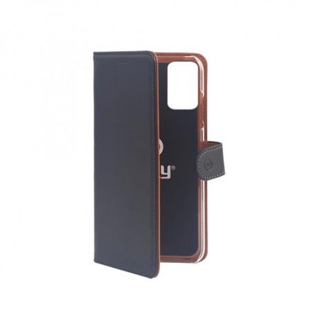 Celly Wally custodia per cellulare 16,3 cm (6.4") Custodia a libro Nero (WALLY962)