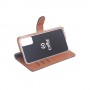 Celly Wally custodia per cellulare 16,3 cm (6.4") Custodia a libro Nero (WALLY962)